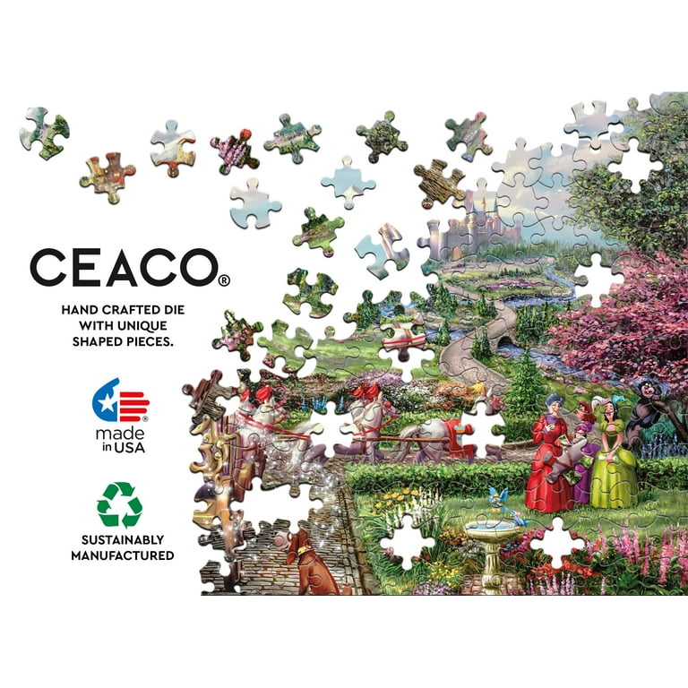 Ceaco Disney Thomas Kinkade Lilo and Stitch 1000 Piece Jigsaw