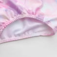 thumbnail image 7 of SONGGE Toddler Outfit Sets Girls Long Sleeve Performance Leotard With Glitter Print And Matching Shorts Hair Scrunchie For Dance Gymnastics StBack To School Holiday Clothing Sets, 7 of 7