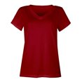 thumbnail image 7 of Fashion Outfits Womens Pajamas Sets Short Sleeve V Neck Tops with Ruffle Drawstring Loose Shorts Sets Sleepwear PJs Lounge Outfits, 7 of 7