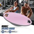 thumbnail image 3 of MADOG Wobble Balance Board for Standing Desk, Non-Skid Exercise Balance Trainer with 360° Rotation and Handle for Home Gym, Pink, 3 of 11