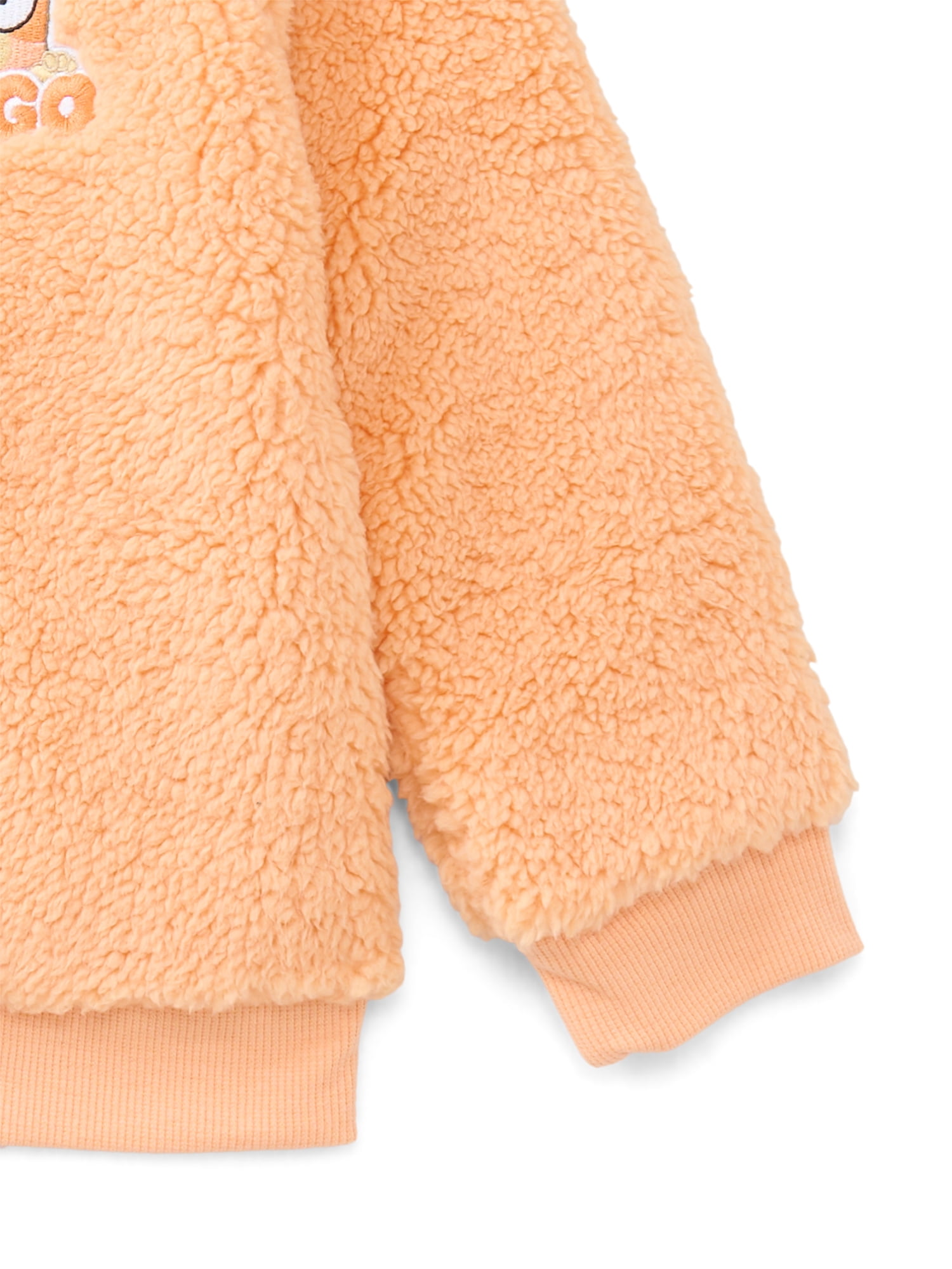Bluey Toddler Boys' Bingo Plush Fleece Cosplay Hoodie, Sizes 12M-5T