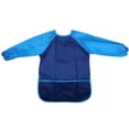thumbnail image 4 of 27 Piezas Ni?os Pinceles De Pintura Juego De Herramientas De Pincel De Pintura Ni?os Peque?os DIY Azul SM SunniMix Delantal de pincel de pintura para niños, 4 of 5