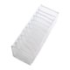 thumbnail image 3 of Organizador de cajones para ropa interior, compartimentos plegables para armario, almacenamiento de ropa interior Blanco 11 Rejillas, 3 of 9