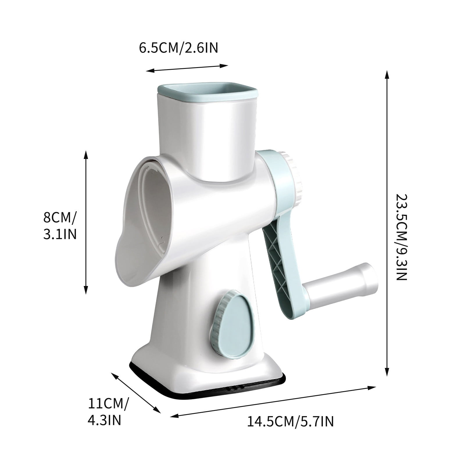 Cadorn 80g Small Household Ice Shaver & Blender, Multi - function Machine for Making Snow Ice, Smoothies, Crushed Ice