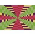 thumbnail image 1 of Ahgly Company Machine Washable Indoor Rectangle Transitional Pistachio Green Area Rugs, 5' x 7', 1 of 7