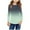 Gray, variant on Nskgu Girls Tops Casual Long Sleeve Shirts Loose Round Neck Tunic Blouse Girls Long Sleeve Shirts Crewneck Tie Dye Print Preppy Clothes Kids