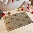 thumbnail image 6 of Hyknon Dog-Themed Bath Mat Non-Slip Absorbent Washable Quick Dry Bathroom Rugs Decorative 23.6x15.7" Carpet for Shower Bathtub Kitchen Sink Floor, 6 of 6