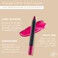 thumbnail image 2 of Glo Skin Beauty Cream Glaze Lip Crayon in Dahlia - Grape Berry - Glossy Crayon Lipstick, 6 Shades, 2 of 9