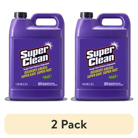 (2 pack) Super Clean Tough Task Cleaner-Degreaser - 1 Gallon | 128 Fluid Ounces