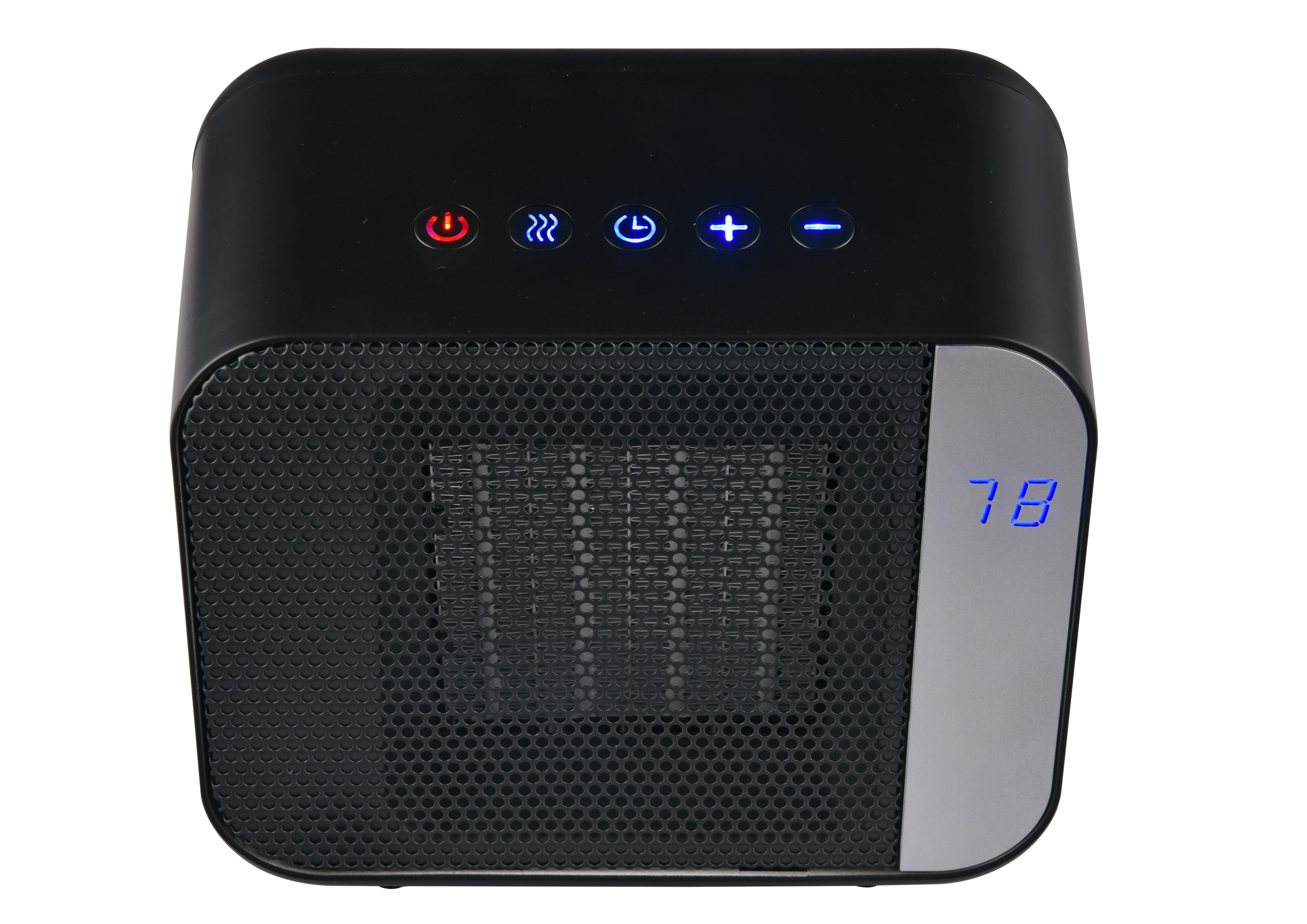 Soleil Electric Digital Ceramic Heater 1500W Indoor Black - Walmart.com
