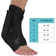 thumbnail image 2 of XL Size Figure-Eight Ankle Support Brace with Breathable Compound Fabric & Mesh - Ideal for Ankle Fracture Recovery, Sports Injury Prevention, and Sprain Protection - Provides Stable & Comfortable, 2 of 6