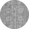 thumbnail image 1 of Ahgly Company Indoor Round Persian Gray Traditional Area Rugs, 6' Round, 1 of 1
