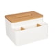 thumbnail image 5 of Caja de pañuelos organizador de escritorio caja de pañuelos caja de almacenamiento de Control remoto nórdico dispensador de soporte de pañuelos para Macarena Caso de tejido, 5 of 8
