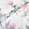 thumbnail image 6 of Floral Shower Curtain Flower Shower Curtain Butterfly Showers Curtain for Bathroom Lilac Shower Curtain with Hooks Watercolor Floral Bathroom Decor Pretty Wildflower Purple, 72" W x 84" H, 6 of 6