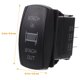 thumbnail image 2 of unbranded Interruptor Rocker LED Negro Para Uso Y En Yates Fácil Instalación Y Duradero, 2 of 5
