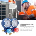thumbnail image 4 of Air Conditioning Manifolds, Gauge Valve Accessory Fluoridation Refilling Dual Fluoridation Gauge Valve With 1.5m Hoses For Home, 4 of 8