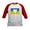 Red/White, variant on CafePress - Ukraine Heart Baseball Jersey - Kids Cotton Baseball Jersey, 3/4 Sleeve Shirt