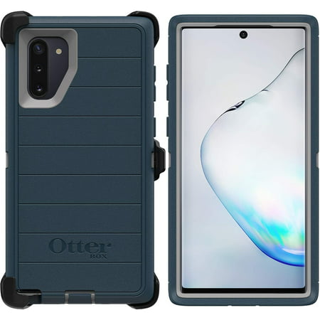 OtterBox Defender Series Rugged Case & Holster for SAMSUNG Galaxy Note 10, Gone Fishing Blue