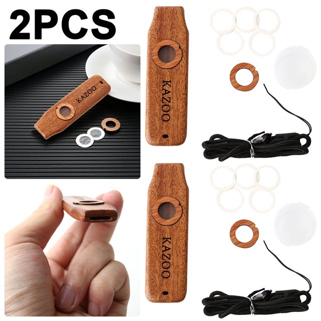 Flauta Kazoo Ligera para Regalo Principiantes (estilo Clásico)