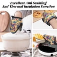 thumbnail image 7 of Pofeuu Butterfly 3 Print Thickened Mini Silicone Oven Mitts Heat Resistant, Rubber Oven Mitt Gloves, Finger Pinch Grips, Pot Holder, Silicone Potholder, 7 of 7