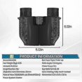 thumbnail image 3 of 10x25 Foldable Binoculars With Clear Low Vis, 3 of 5