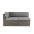Baner Garden 7 Pieces Outdoor Furniture Complete Patio Cushion Wicker