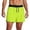 Yellow, variant on Men's 3" Athletic Running Shorts with Pockets, Quick Dry Lightweight Gym Workout Bodybuilding Training Shorts Jogger,Black,L