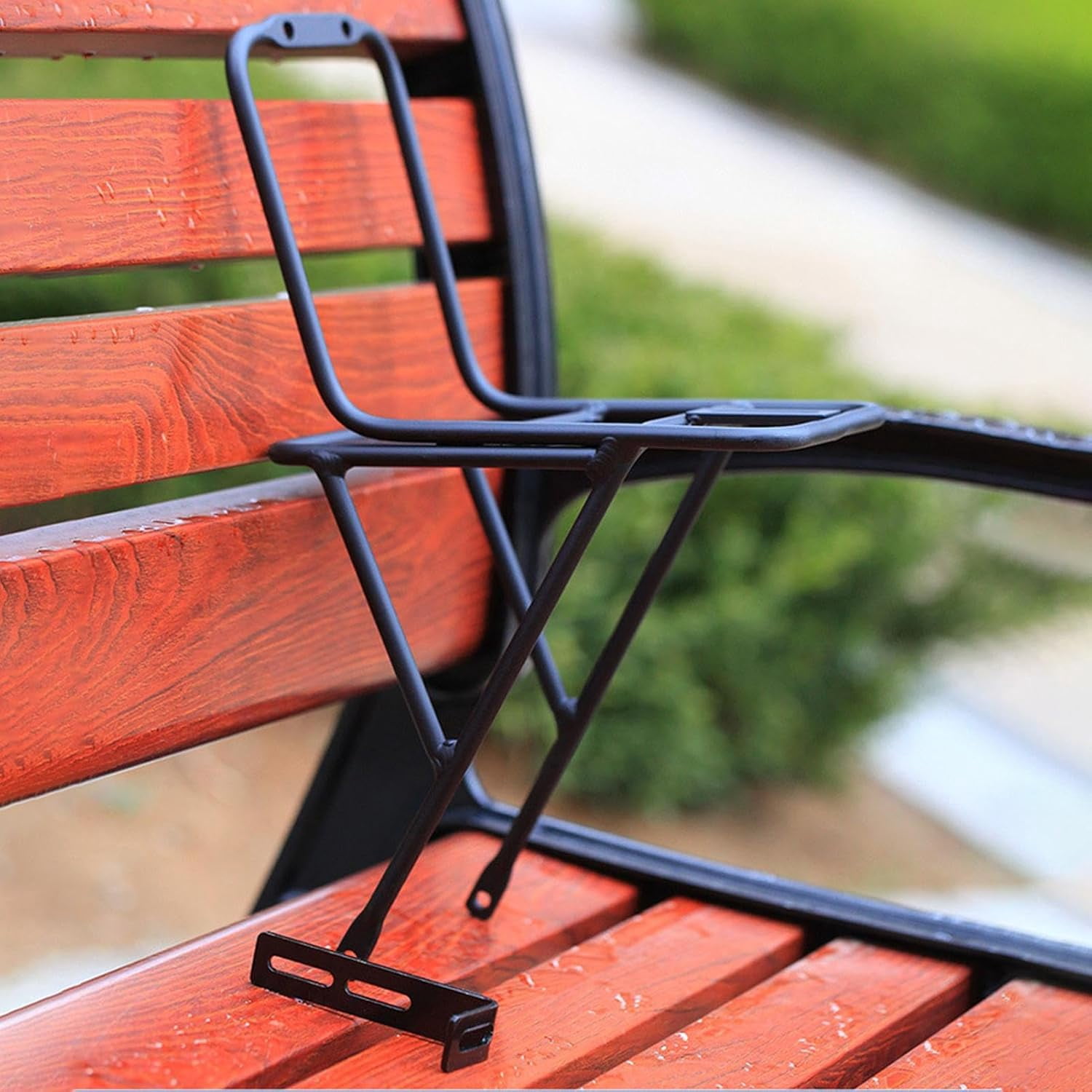 Bike Basket - Front Handlebar Storage Rack, Sturdy Wire Cargo Carrier, Precise Secure Mounting System, Cycling Accessory, Fits All Bicycle Styles, for Shopping School Picnic