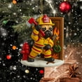 thumbnail image 5 of Bpyeka Firefighter Ornament Collection 2025,Hanging Ornaments,Fall Decor, 5 of 5