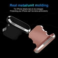thumbnail image 3 of Baohd Pack of 5 Mobile Phone Stopper Dust Proof Micro USB Cap Portable Smartphone Anti-dust Mini Small Replacement for iPhone 12ProMax Light Blue, 3 of 5