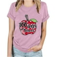 thumbnail image 2 of Blusas de Manga Corta para las Mujeres Divertido Impreso Cuello Redondo Tee, Vintage Humor Gráfico Blusas de Primavera para las Mujeres, 2 of 4
