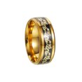 thumbnail image 5 of Fashionable Golded Dragon RingGolded Phoenix Ring Stainless Steel Ring, Dragon And Phoenix Pattern Couple Ring Jewelry Woman 10, 5 of 5