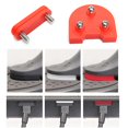 thumbnail image 2 of Soporte de guardabarros para patinete eléctrico Xiaomi M365 blanco Afortunado Sencillez, 2 of 5