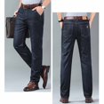 thumbnail image 4 of Mens Baggy Jeans Relaxed Fit Straight Leg Jeans Summer Denim Pants, 4 of 8