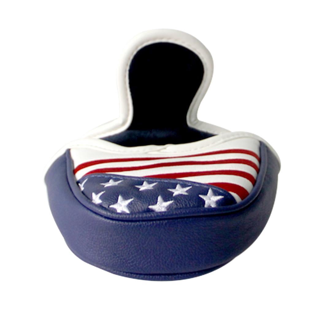 harayaa 2x Golf Putter Cover Mallet Putter Headcover Club Putter