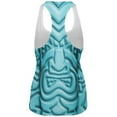 thumbnail image 2 of Tiki God Blue Face Luau All Over Womens Work Out Tank Top Multi 2XL, 2 of 2
