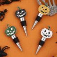 thumbnail image 5 of YIKA Halloween Decoration Halloween Bottle Stopper For Wine Halloween Alloy Bottle Closure Bottle Cork Fast Closure Festive Drink Decoration For Kitchen Halloween Ornaments, 5 of 8