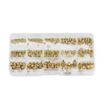 thumbnail image 2 of 220PCS Hot Melt Copper Inserts Set - Double GB810 Standard Nuts, Premium Copper Construction for Strength & Durability, Bulk Packed for Large Projects, Easy Application for Professionals & DIY, 2 of 6