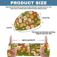 thumbnail image 7 of Jiueut Hippie Flower Nurse Button Headband Nurse Headbands with Buttons for Women 2 Piece Stretchy Headband for Running Cycling Football Basketball Yoga Workout Nurse Headbands, 7 of 7
