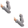 thumbnail image 4 of Qarigey Guantes de invierno para niña, cubierta de mano a prueba de viento, pantalla táctil, guante de ciclismo para mujer, accesorio de Type5 NO5, 4 of 6