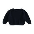 thumbnail image 1 of AMERTEER Chandails à Col Rond pour Bébé Manches Longues Pulls Tricotés Amples, 1 of 6