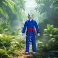 thumbnail image 5 of Figura de acción Icon Heroes Zoo Jitsu Fighters Taj White Tiger, 5 of 5