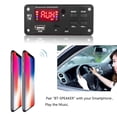 thumbnail image 6 of LongHanMao Bluetooth 5.0 MP3 WMA Decoder Board 50W Amplifier 12V DIY Music Player Speaker Car Audio FM USB Recording Handsfree Call,Consumer Electronics, 6 of 7