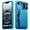 Light Blue, variant on Vizvera for iPhone 16 Pro Max Case Wallet RFlD [Cards Holder][Camera Control][Camera Cover] Full Body Rugged Shockproof Silicone Protective Phone Case for iPhone 16 Pro Max-Black