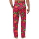 thumbnail image 5 of Pantalones largos para hombre con estampado de cintura elástica y bolsillo con cordón, pantalones largos de poliéster para hombre, 5 of 5