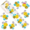 thumbnail image 7 of 1Roll Sparkly Bee Stickers Cute Label Stickers Envelope Sealing Decals for Water Bottle Phone Case Skateboard Decoration, 7 of 7