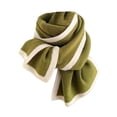 thumbnail image 4 of Bufanda gruesa para mujer, regalo, calentador de cuello, cómoda, suave, para clima frío, 69 pulgadas Verde, 4 of 9