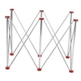 thumbnail image 2 of DYNWAVECA Pied en Acier Inoxydable pour Établi de Camping, Table de Camping, Support de Bureau, 6 Pieds, 2 of 10