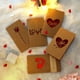 thumbnail image 3 of Sobre de tarjeta hueca para Día de San Valentín, 1 piezas, corazón de amor, rosa, papel Kraft, tarjeta de cumpleaños, propuesta de vacaciones, aniversario, suministro de boda, 3 of 4