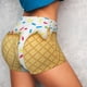 thumbnail image 4 of Fotbe White Ice Cream Shorts Sin Costuras – Shorts Deportivos de Cintura Alta para Mujer, Elásticos para Gimnasio, Yoga, Running o Ciclismo-Medium, 4 of 8
